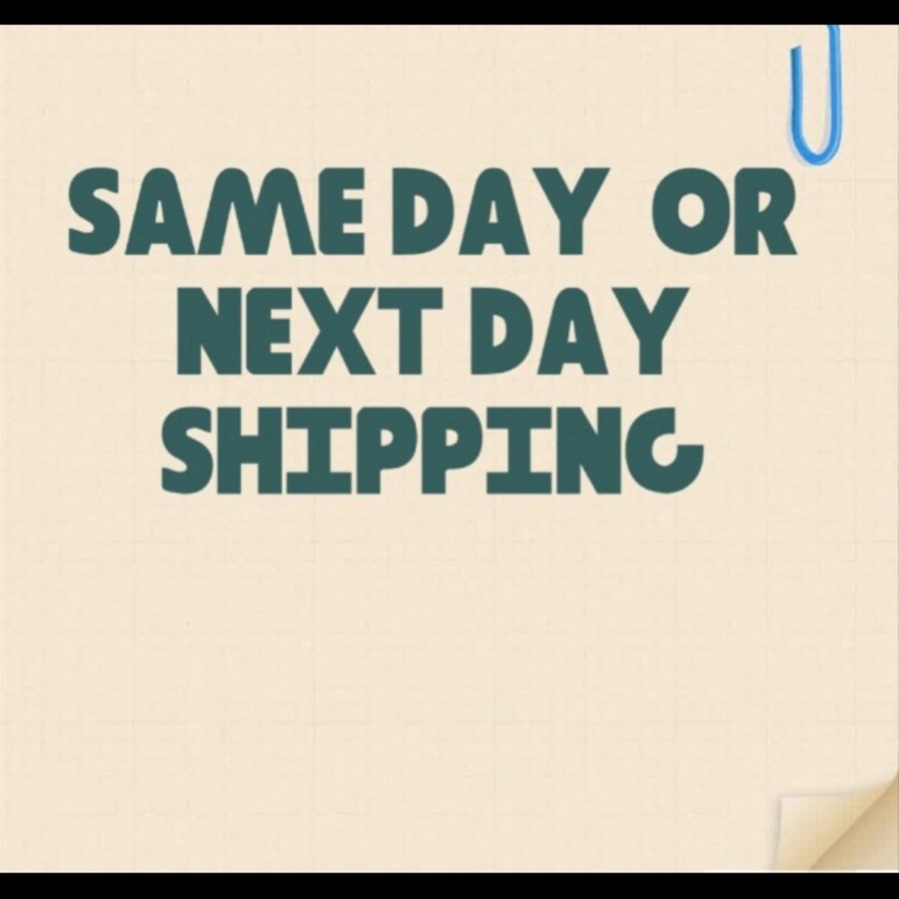 Lightning fast shipping!!